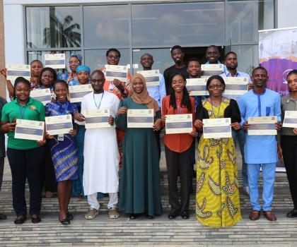 Capacity-Building: Fleuriane Djondji Trained in Bacterial Genomics